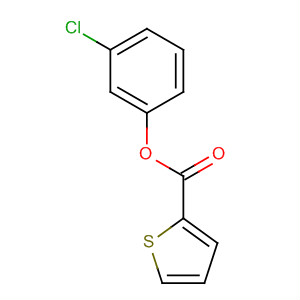 261957-61-3  2-Thiophenecarboxylic acid, 3-chlorophenyl ester 261957-61-3  2-Thiophenecarboxylic acid, 3-chlorophenyl ester