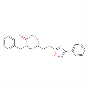 262615-92-9  1,2,4-Oxadiazole-5-propanamide,N-[(1R)-2-amino-2-oxo-1-(phenylmethyl)ethyl]-3-phenyl-