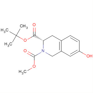 262616-16-0  2,3(1H)-Isoquinolinedicarboxylic acid, 3,4-dihydro-7-hydroxy-,2-(1,1-dimethylethyl) 3-methyl ester, (3S)- 262616-16-0  2,3(1H)-Isoquinolinedicarboxylic acid, 3,4-dihydro-7-hydroxy-,2-(1,1-dimethylethyl) 3-methyl ester, (3S)-