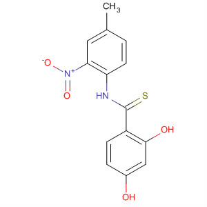 263009-53-6  Benzenecarbothioamide, 2,4-dihydroxy-N-(4-methyl-2-nitrophenyl)-