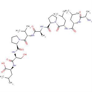 263268-96-8  L-Leucine, L-alanyl-L-leucyl-L-leucyl-L-prolyl-L-alanyl-L-valyl-L-prolyl-L-seryl-