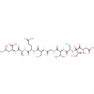 263269-53-0  L-Leucine,L-a-aspartyl-L-seryl-L-cysteinyl-L-threonylglycyl-L-seryl-L-glutaminyl-L-alanyl-
