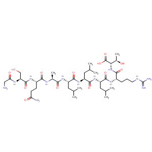 263270-33-3  L-Threonine,glycyl-L-seryl-L-glutaminyl-L-alanyl-L-leucyl-L-leucyl-L-leucyl-L-arginyl-
