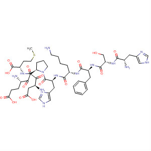 263270-49-1  L-Methionine,L-histidyl-L-seryl-L-phenylalanyl-L-lysyl-L-histidyl-L-a-glutamyl-L-a-aspartyl-L-prolyl-