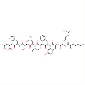 263270-82-2  L-Leucine,L-lysyl-L-arginyl-L-tyrosyl-L-phenylalanyl-L-lysyl-L-leucyl-L-seryl-L-histidyl-