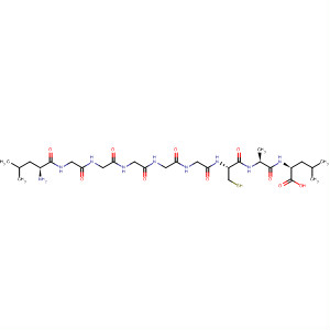 263270-93-5  L-Leucine, L-leucylglycylglycylglycylglycylglycyl-L-cysteinyl-L-alanyl-