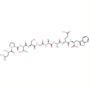 263270-97-9  L-Tryptophan,L-leucyl-L-prolyl-L-valyl-L-serylglycyl-L-alanyl-L-alanyl-L-glutaminyl-