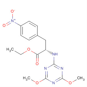 263274-93-7  L-Phenylalanine, N-(4,6-dimethoxy-1,3,5-triazin-2-yl)-4-nitro-, ethyl ester