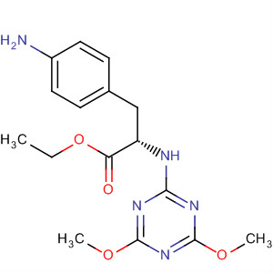 263274-94-8  L-Phenylalanine, 4-amino-N-(4,6-dimethoxy-1,3,5-triazin-2-yl)-, ethylester