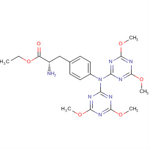 263274-99-3  L-Phenylalanine,N-(4,6-dimethoxy-1,3,5-triazin-2-yl)-4-[(4,6-dimethoxy-1,3,5-triazin-2-yl)amino]-, ethyl ester