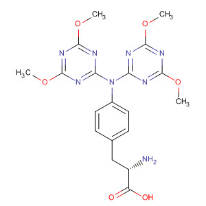 263275-00-9  L-Phenylalanine,N-(4,6-dimethoxy-1,3,5-triazin-2-yl)-4-[(4,6-dimethoxy-1,3,5-triazin-2-yl)amino]-