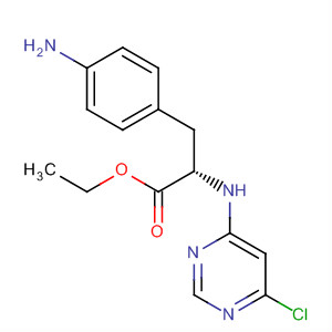 263276-07-9  L-Phenylalanine, 4-amino-N-(6-chloro-4-pyrimidinyl)-, ethyl ester