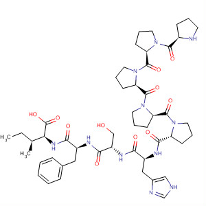 263328-99-0  L-Isoleucine,L-prolyl-L-prolyl-L-prolyl-L-prolyl-L-prolyl-L-histidyl-L-seryl-L-phenylalanyl-