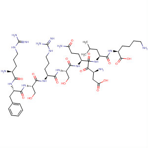 263329-20-0  L-Lysine,L-arginyl-L-phenylalanyl-L-seryl-L-arginyl-L-seryl-L-a-aspartyl-L-glutaminyl-L-leucyl-