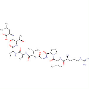 263329-39-1  L-Leucine, L-arginyl-L-valyl-L-prolylglycyl-L-valyl-L-alanyl-L-prolyl-L-threonyl-