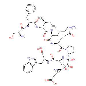 263329-54-0  L-Tryptophan,L-seryl-L-phenylalanyl-L-isoleucyl-L-lysyl-L-glutaminyl-L-a-glutamyl-L-prolyl-L-seryl-