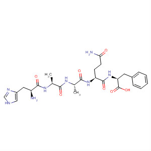 263330-07-0  L-Phenylalanine, L-histidyl-L-alanyl-L-alanyl-L-glutaminyl-