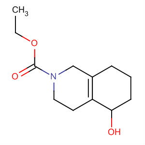 263406-15-1  2(1H)-Isoquinolinecarboxylic acid, 3,4,5,6,7,8-hexahydro-5-hydroxy-,ethyl ester 263406-15-1  2(1H)-Isoquinolinecarboxylic acid, 3,4,5,6,7,8-hexahydro-5-hydroxy-,ethyl ester