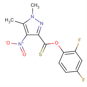 263707-37-5  1H-Pyrazole-3-carbothioic acid, 1,5-dimethyl-4-nitro-,S-(2,4-difluorophenyl) ester