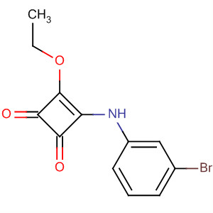263871-43-8  3-Cyclobutene-1,2-dione, 3-[(3-bromophenyl)amino]-4-ethoxy-