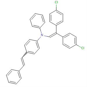 264134-44-3  Benzenamine,N-[2,2-bis(4-chlorophenyl)ethenyl]-N-phenyl-4-(2-phenylethenyl)-