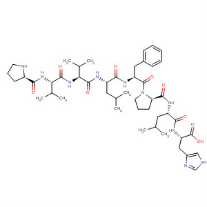 264260-59-5  L-Histidine, L-prolyl-L-valyl-L-valyl-L-leucyl-L-phenylalanyl-L-prolyl-L-leucyl-