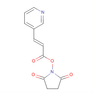 264270-86-2  2,5-Pyrrolidinedione, 1-[[(2E)-1-oxo-3-(3-pyridinyl)-2-propenyl]oxy]-