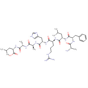 265323-45-3  L-Leucine,L-alanyl-L-phenylalanyl-L-leucyl-L-arginyl-L-histidyl-L-alanyl-L-alanyl-