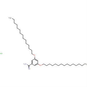 265986-99-0  Benzenecarboximidamide, 3,5-bis(pentadecyloxy)-,monohydrochloride