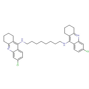 267220-34-8  1,8-Octanediamine, N,N'-bis(6-chloro-1,2,3,4-tetrahydro-9-acridinyl)-