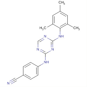267240-52-8  Benzonitrile,4-[[4-[(2,4,6-trimethylphenyl)amino]-1,3,5-triazin-2-yl]amino]-