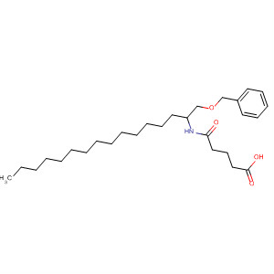 267241-64-5  Pentanoic acid, 5-oxo-5-[[1-[(phenylmethoxy)methyl]pentadecyl]amino]-