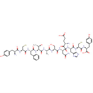 268227-86-7  L-Tyrosine,L-tyrosyl-L-cysteinyl-L-phenylalanyl-L-threonyl-L-alanyl-L-seryl-L-a-glutamyl-L-asparaginyl-L-histidyl-L-cysteinyl-