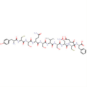268227-94-7  L-Phenylalanine,L-tyrosyl-L-cysteinyl-L-seryl-L-glutaminyl-L-seryl-L-valyl-L-seryl-L-asparaginyl-L-a-aspartyl-L-cysteinyl-