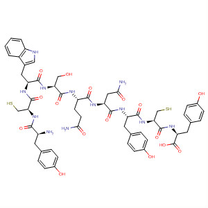 268228-02-0  L-Tyrosine,L-tyrosyl-L-cysteinyl-L-tryptophyl-L-seryl-L-glutaminyl-L-asparaginyl-L-tyrosyl-L-cysteinyl-