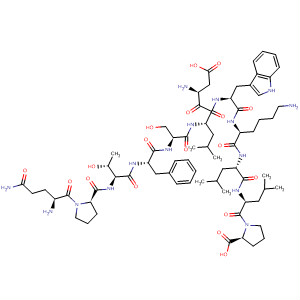 268228-07-5  L-Proline,L-glutaminyl-L-prolyl-L-threonyl-L-phenylalanyl-L-seryl-L-a-aspartyl-L-leucyl-L-tryptophyl-L-lysyl-L-leucyl-L-leucyl-