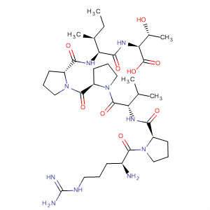268228-50-8  L-Threonine, L-arginyl-L-prolyl-L-valyl-L-prolyl-L-prolyl-L-isoleucyl-