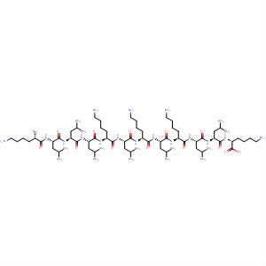 268228-89-3  L-Lysine,L-lysyl-L-leucyl-L-leucyl-L-leucyl-L-lysyl-L-leucyl-L-lysyl-L-leucyl-L-lysyl-L-leucyl-L-leucyl-