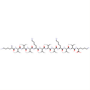 268228-93-9  L-Lysine,L-lysyl-L-valyl-L-valyl-L-valyl-L-lysyl-L-valyl-L-valyl-L-valyl-L-lysyl-L-valyl-L-valyl-