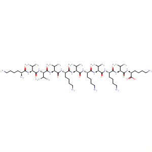 268228-95-1  L-Lysine,L-lysyl-L-valyl-L-valyl-L-valyl-L-lysyl-L-valyl-L-lysyl-L-valyl-L-lysyl-L-valyl-