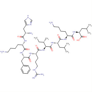 268229-02-3  L-Leucine,L-histidyl-L-lysyl-L-phenylalanyl-L-arginyl-L-isoleucyl-L-leucyl-L-lysyl-