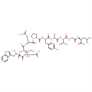 268229-93-2  L-Leucine,L-a-glutamyl-L-tryptophyl-L-isoleucyl-L-glutaminyl-L-prolyl-L-tyrosyl-L-alanyl-L-threonylglycyl-