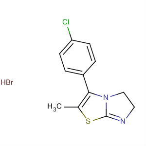 26847-28-9  Imidazo[2,1-b]thiazole, 3-(4-chlorophenyl)-5,6-dihydro-2-methyl-,monohydrobromide