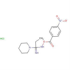 269056-39-5  1-Piperidinepropanimidamide, N-[(4-nitrobenzoyl)oxy]-,monohydrochloride