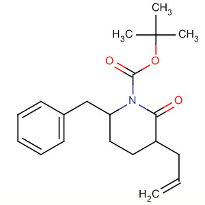 269066-50-4  1-Piperidinecarboxylic acid, 2-oxo-6-(phenylmethyl)-3-(2-propenyl)-,1,1-dimethylethyl ester, (3R,6R)-