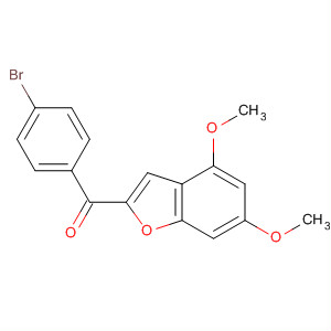269075-47-0  Methanone, (4-bromophenyl)(4,6-dimethoxy-2-benzofuranyl)-