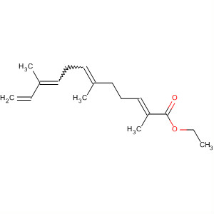 26926-81-8  2,6,9,11-Dodecatetraenoic acid, 2,6,10-trimethyl-, ethyl ester, (E,E,E)-