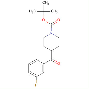 269741-29-9  1-Piperidinecarboxylic acid, 4-(3-fluorobenzoyl)-, 1,1-dimethylethylester