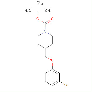 269741-30-2  1-Piperidinecarboxylic acid, 4-[(3-fluorophenyl)hydroxymethyl]-,1,1-dimethylethyl ester