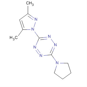 270588-62-0  1,2,4,5-Tetrazine, 3-(3,5-dimethyl-1H-pyrazol-1-yl)-6-(1-pyrrolidinyl)-